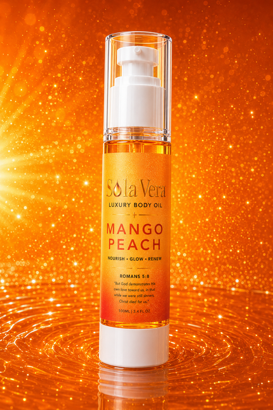 Mango Peach Shimmer Body Oil