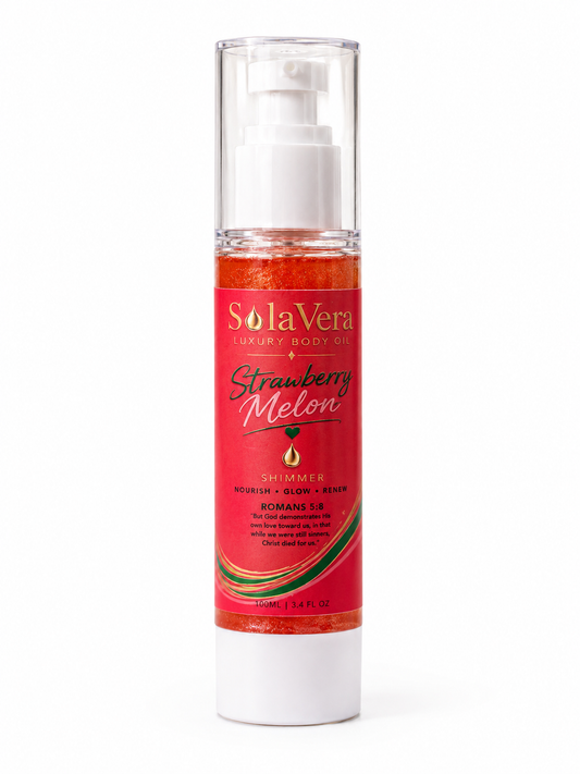 Strawberry Melon Shimmer Body Oil